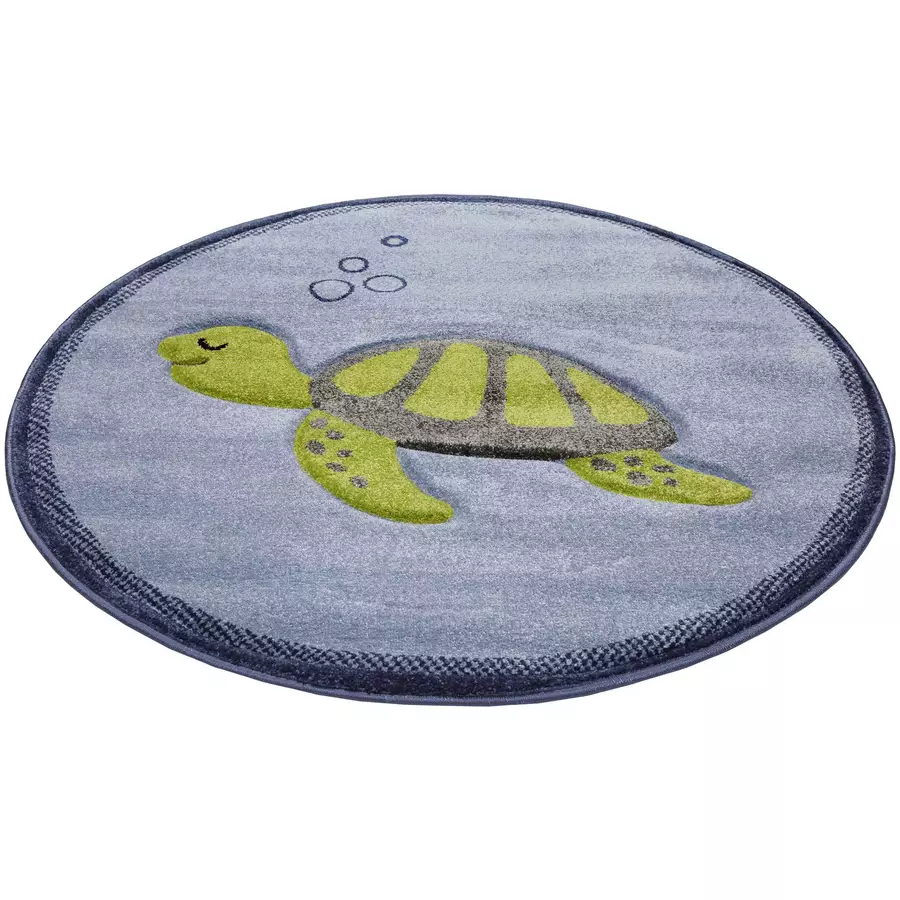 Esprit Kinderteppich Turtle blau