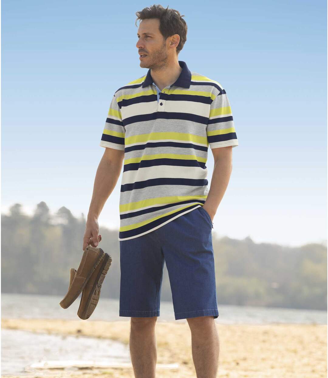 Bermuda Jeans Détente