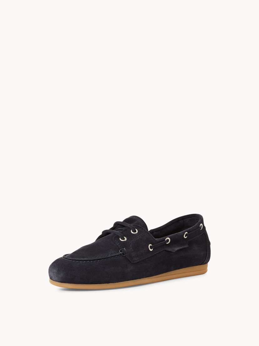 Leren Mocassin - blauw