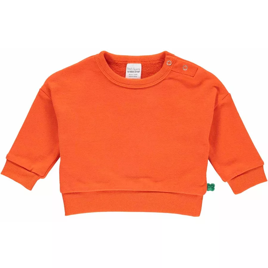 Fred's World Babysweatshirt Mandarin