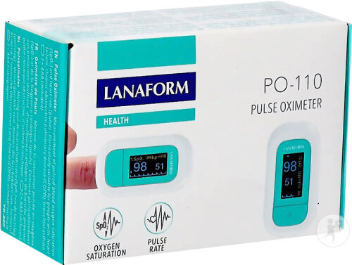 Lanaform PO-110 Oxymètre De Pouls Digital 1 Pièce