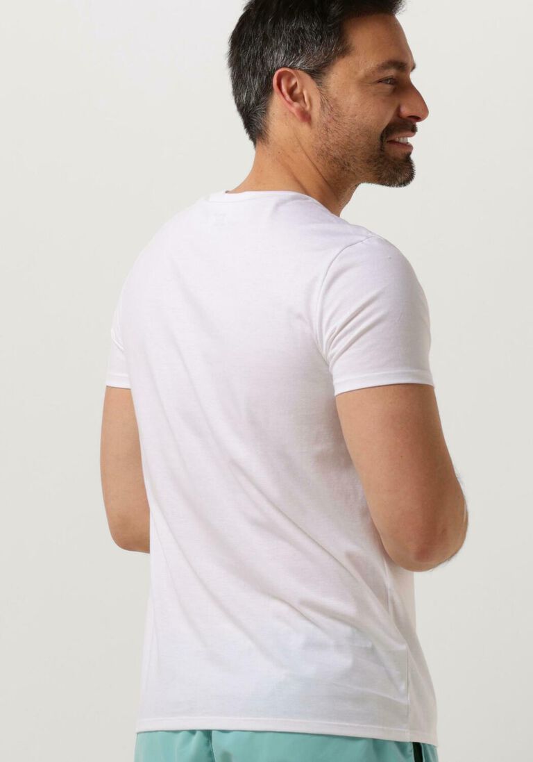 LACOSTE witte lacoste t-shirt 1ht1 men's tee-shirt 1121