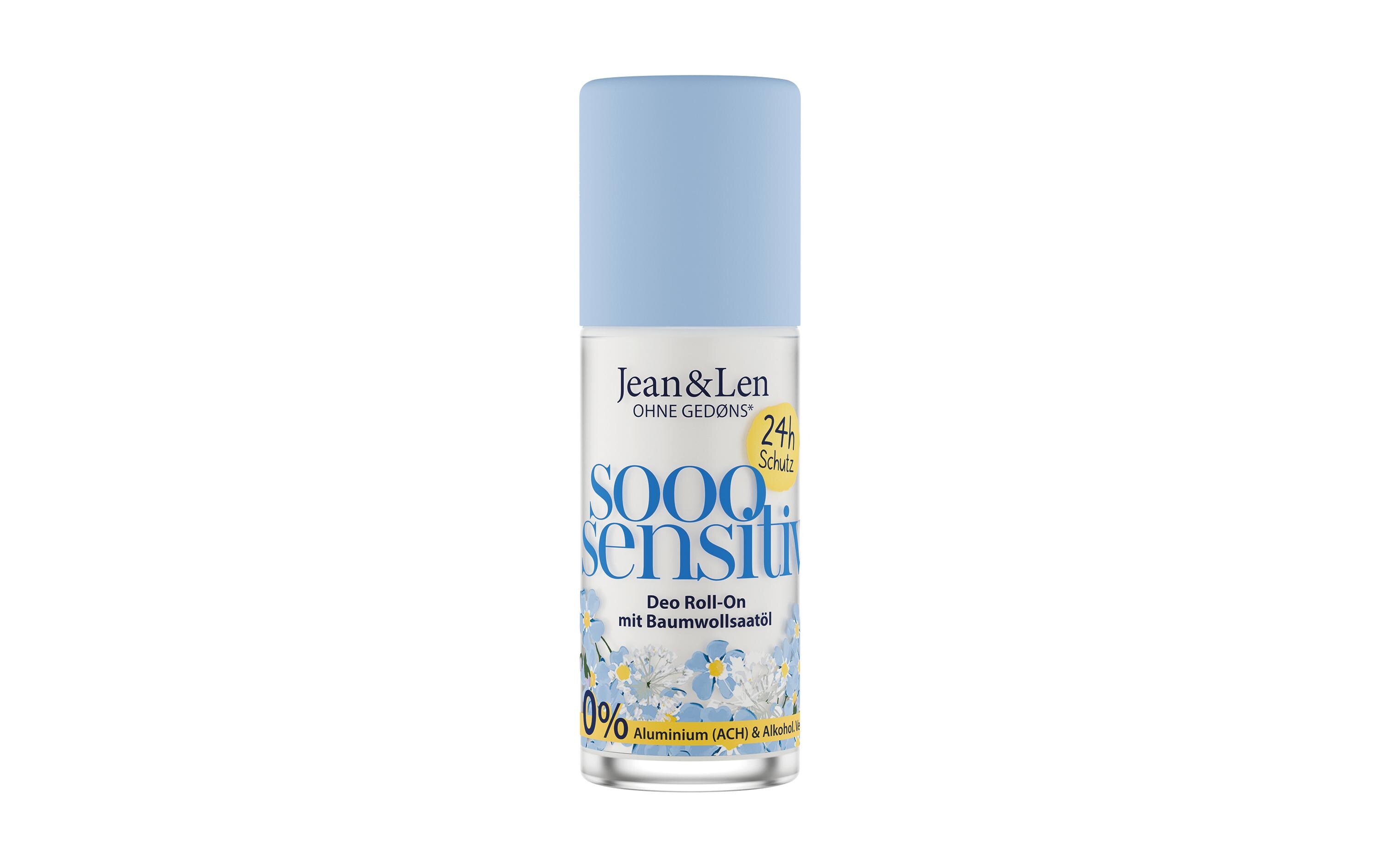 Deo Roll-On Balsam Baumwolle 50 mlNatürliches, veganes, sensitives Deo mit zuverlässigem 24 h Schutz und ideal auch für nach der Rasur