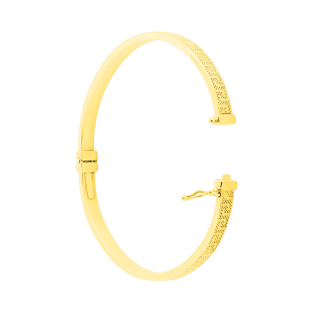 Bracelet Jonc Capucina Grec Or Jaune