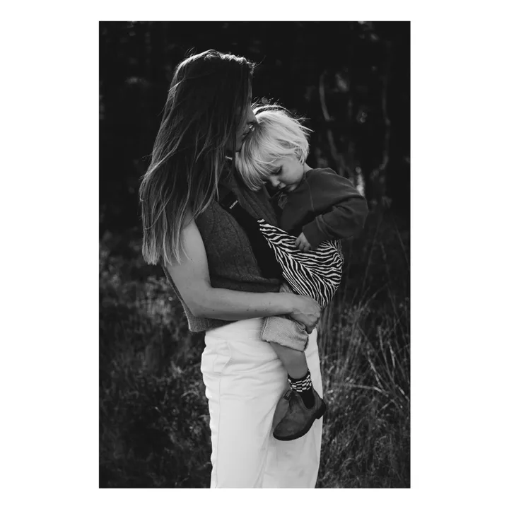 Wildride Porte-bébé  | Noir/Blanc