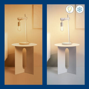 WiZ Connected LED peer E27 50W filament gold koel tot warmwit licht dimbaar