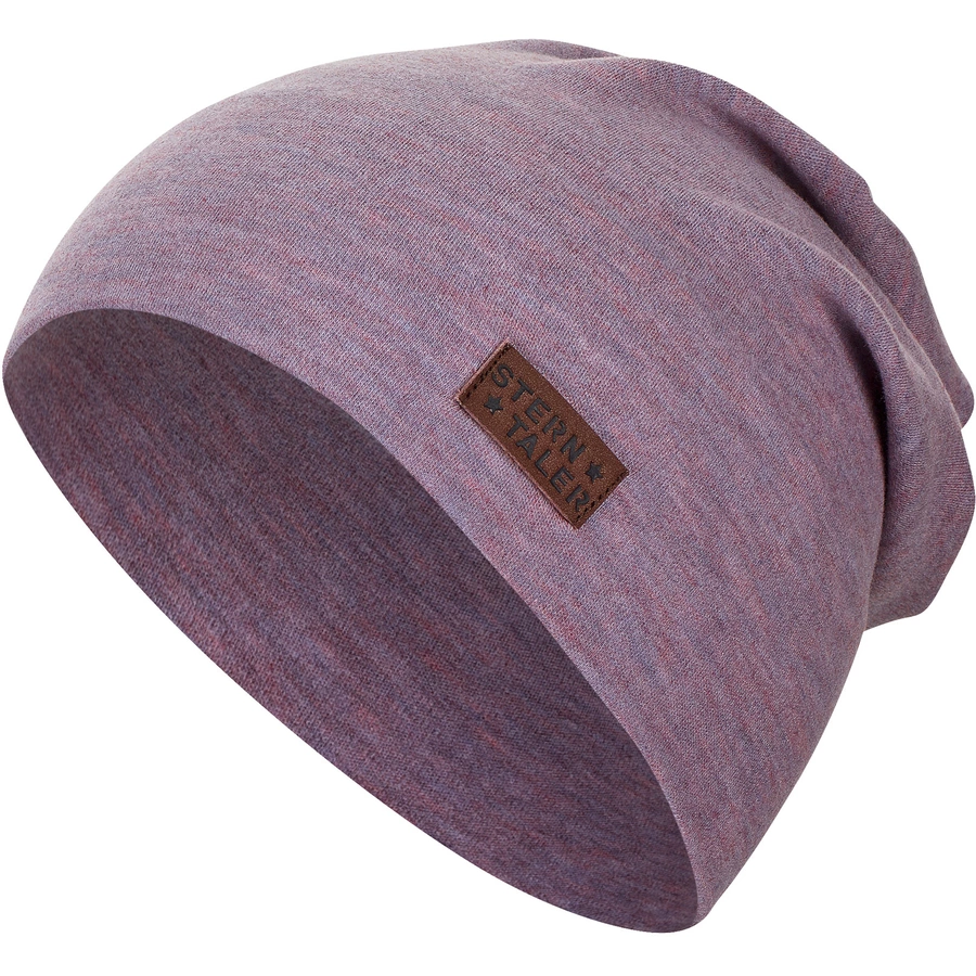 Sterntaler Beanie Melange flieder