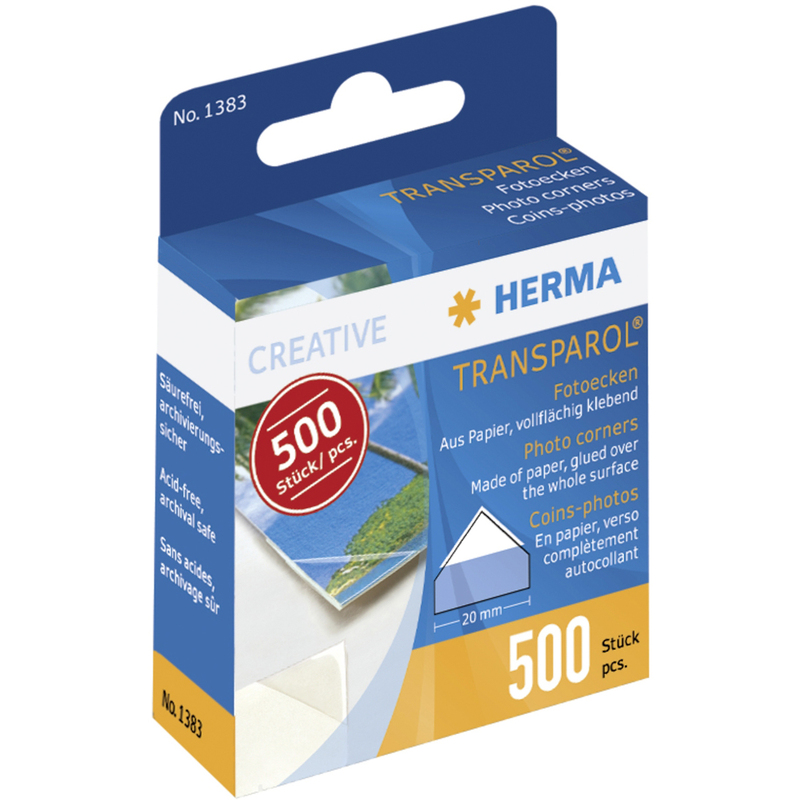 Herma Fotoecken, 500 Stück