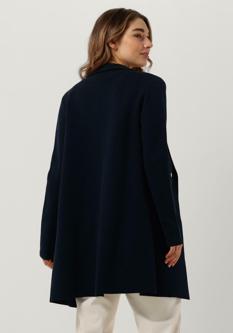 KNIT-TED blauwe knit-ted vest sammie