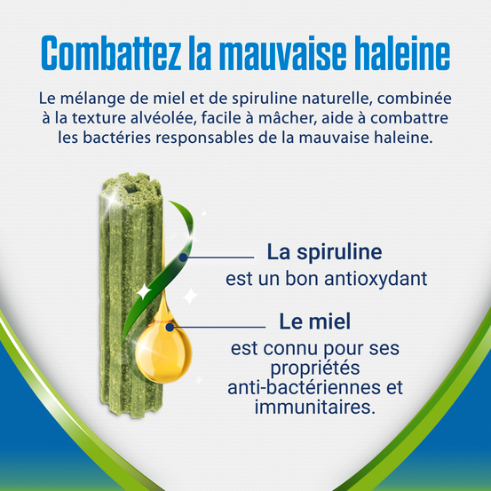 Dentalife ActivFresh Medium -Hygiène bucco-dentaire 115g - 5 Bâtonnets