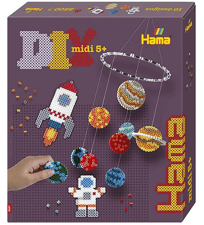 Hama Midi Perlenset - 2500 st. - Space Baby-Mobile