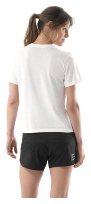 T-shirt manches courtes Compressport Podium Blanc Femme