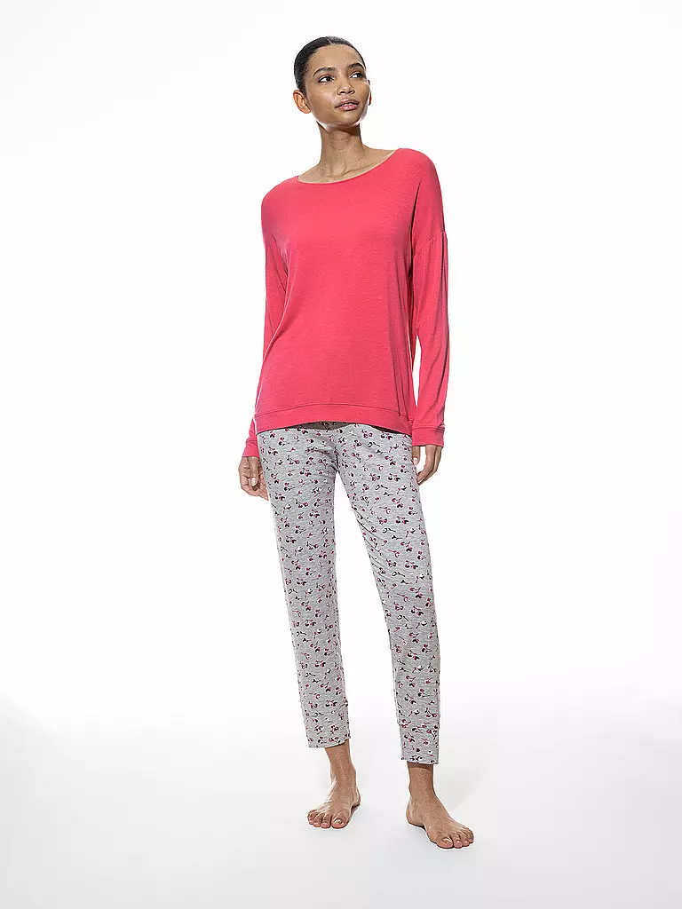 MEY Pyjama FAIRYTALE ROSE hellgrau