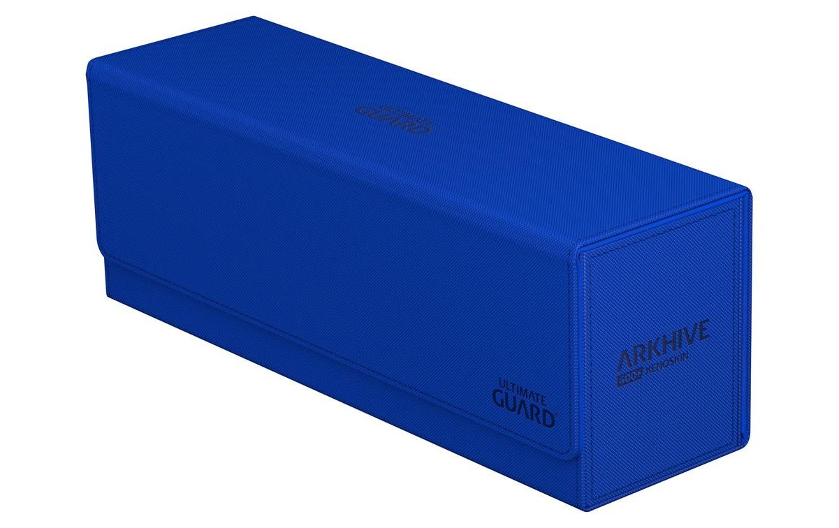 Kartenbox XenoSkin Arkhive Monocolor 400+ BlauHochwertige Box für Sammelkarten in Standardgrösse