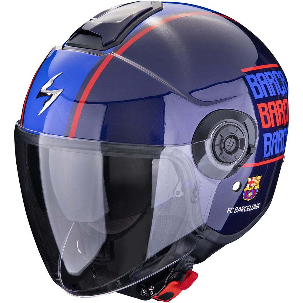 Scorpion - Casque Exo-City II FC Barcelone Bleu / Rouge