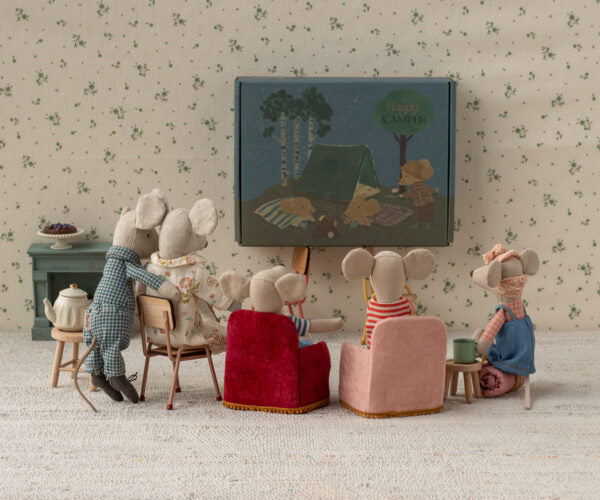 Maileg Maus Sessel Rose
