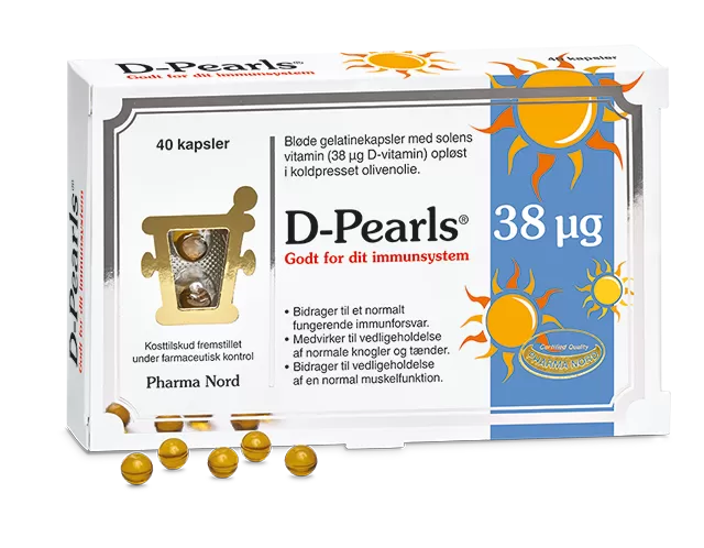 D-Pearls 38 µg - 40 kaps.