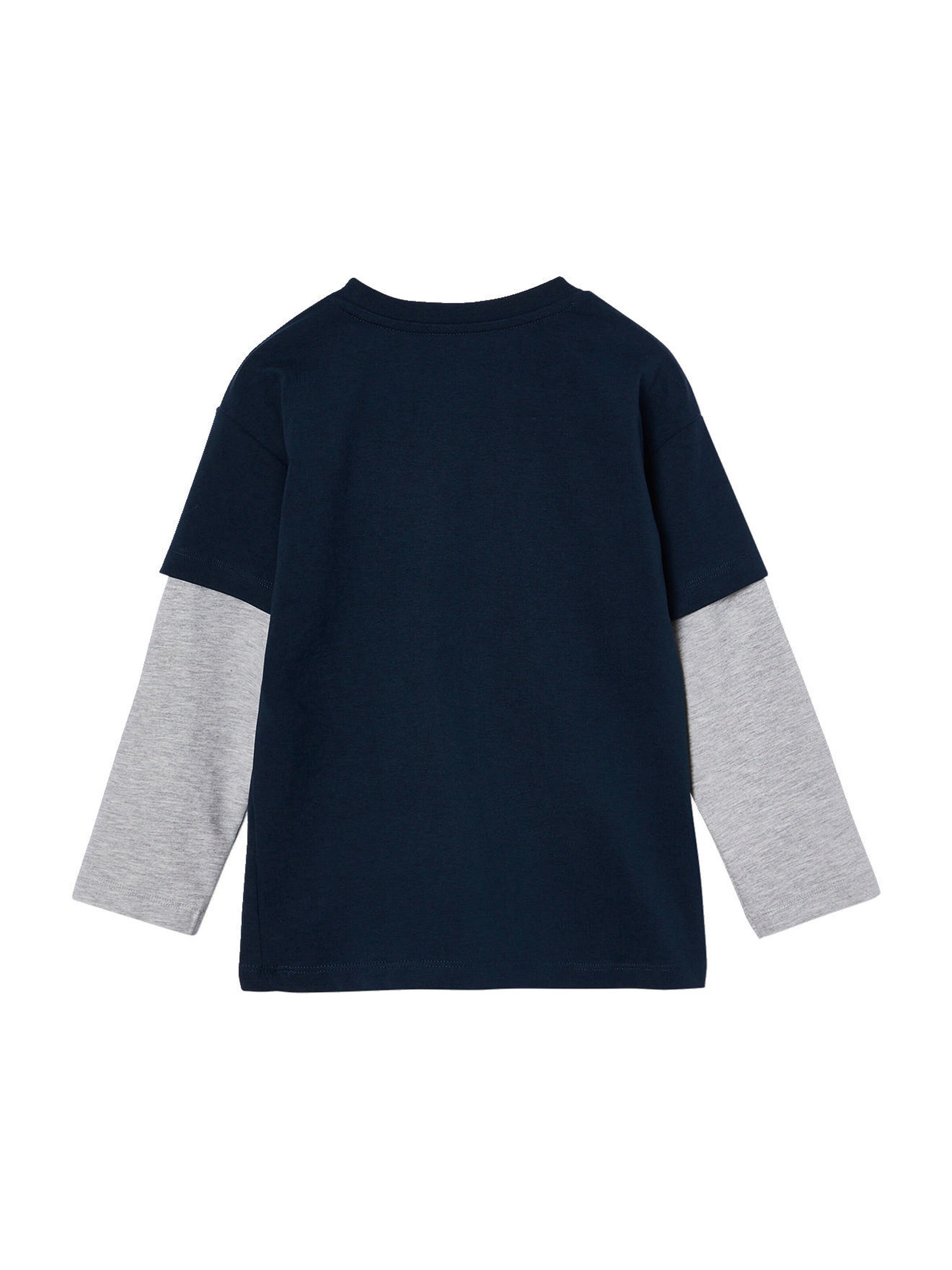 Vertbaudet Jungen 2-in-1-Shirt marine