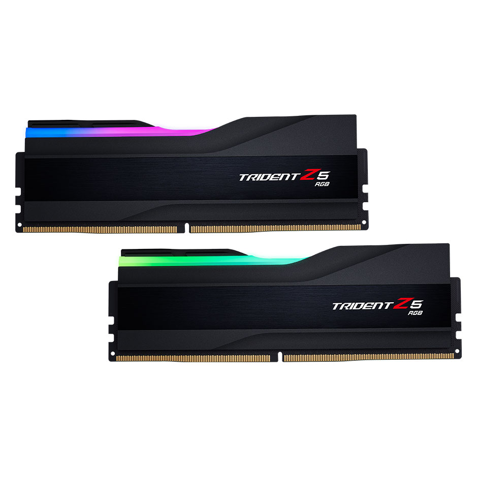 G.Skill Trident Z5 RGB 32 Go (2 x 16 Go) DDR5 6800 MHz CL34 - Noir