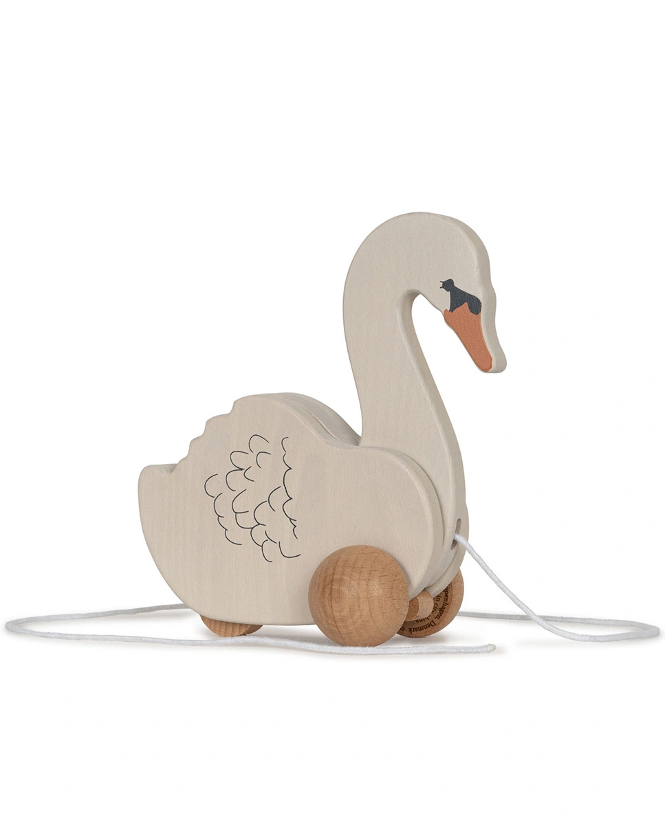 Holz-Nachziehtier SWAN (16x7,2x16)