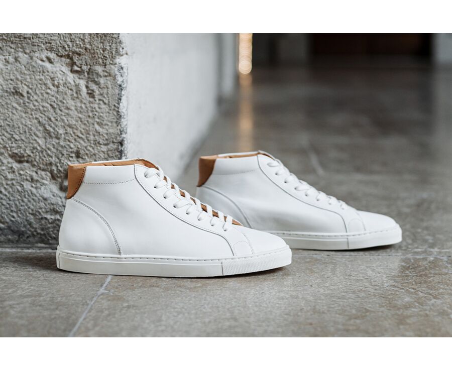 Sneakers montantes homme Blanc - THORNLEA