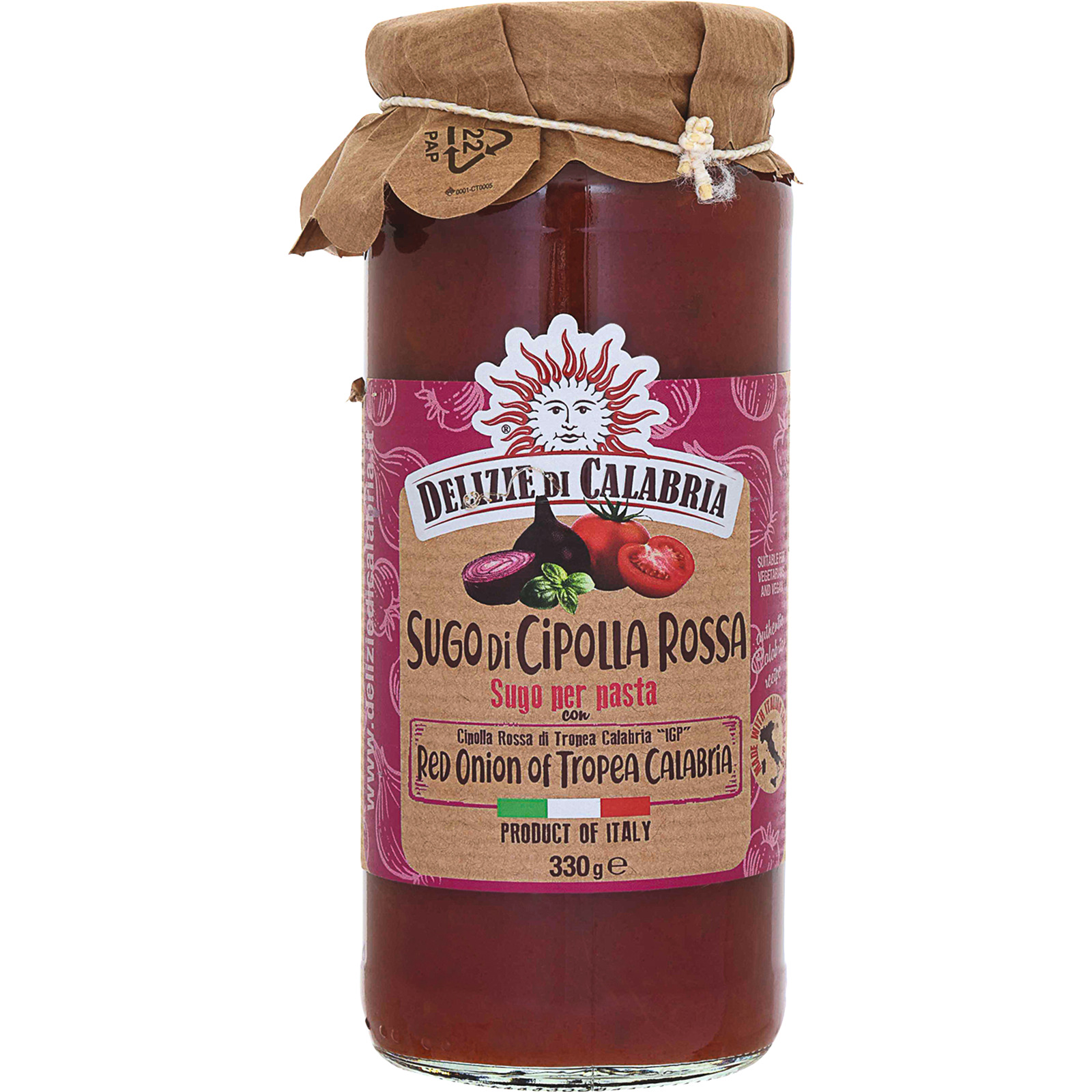 Delizie di Calabria Sugo Cipolla 330 g