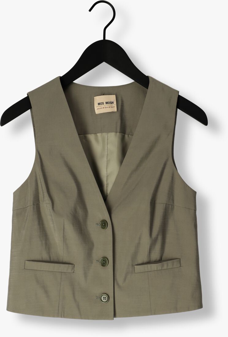 groene mos mosh gilet lua eden