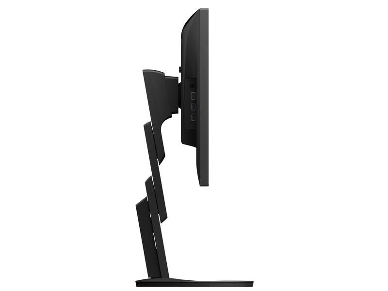 EIZO Monitor EV2495 Swiss Edition Schwarz 24.1-Zoll-Monitor mit WUXGA-Resolution in edlem Schwarz mit IPS-Panel und vielen Anschlussmöglichkeiten