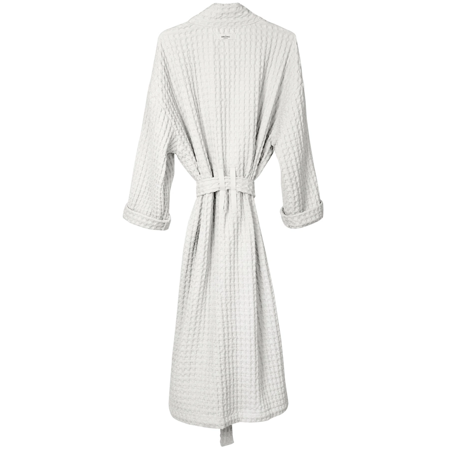 The Organic Company Bademantel Big Waffle Natural white