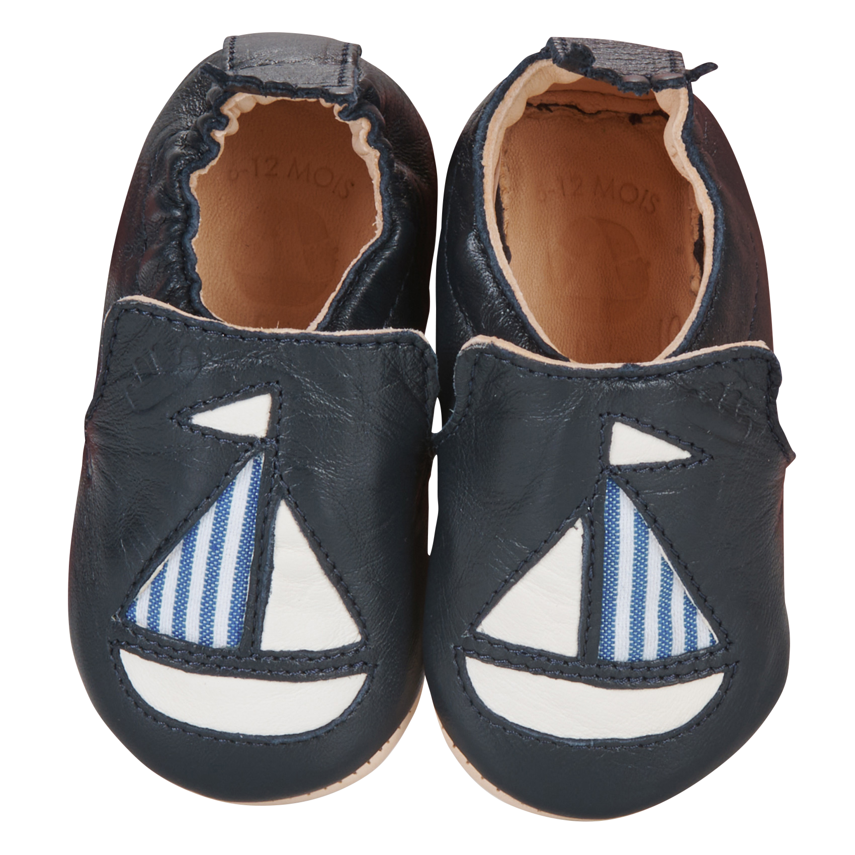 MY BLUMOO BATEAU - Chaussons en cuir | Bleu