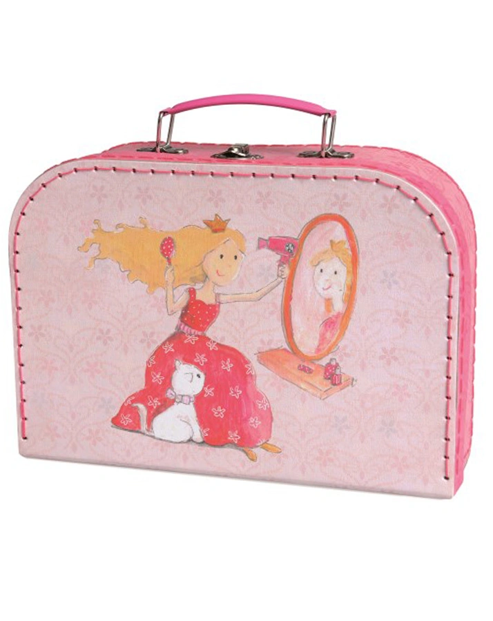 Spiel-Beautykoffer PRINZESSIN 8-teilig aus Holz