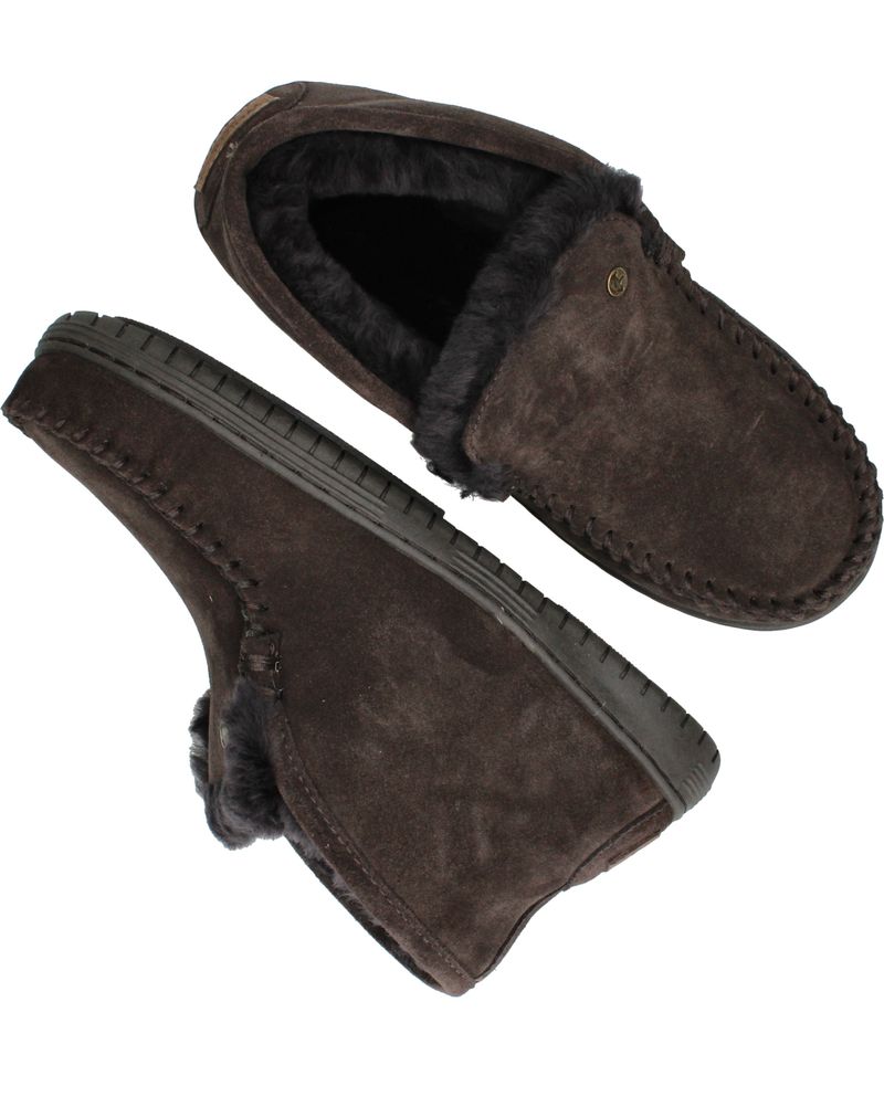 Warmbat Darwino Pantoffels Bruin Heren