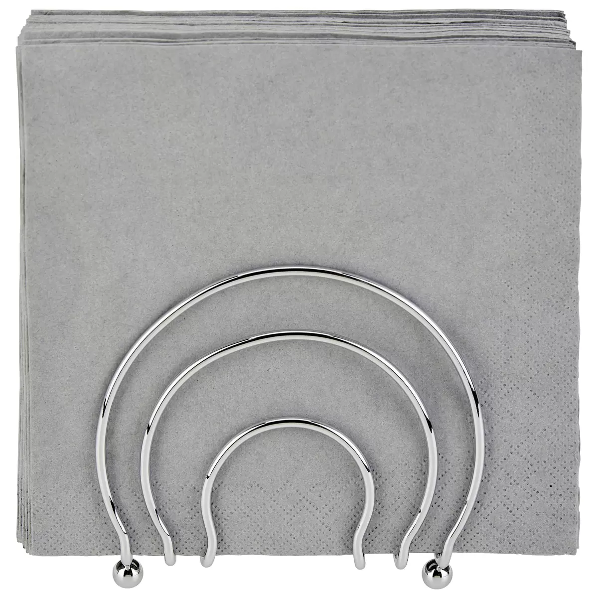 Serviettenhalter Sonnhild Luca Bessoni chrom,silber