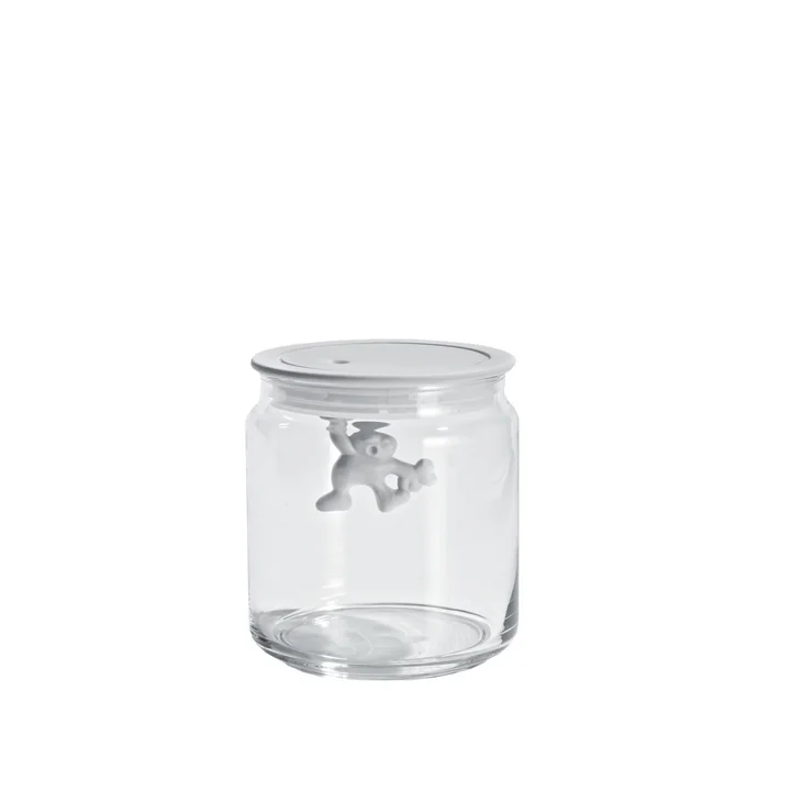 A di Alessi - Gianni Küchendose, 70 cl, weiss