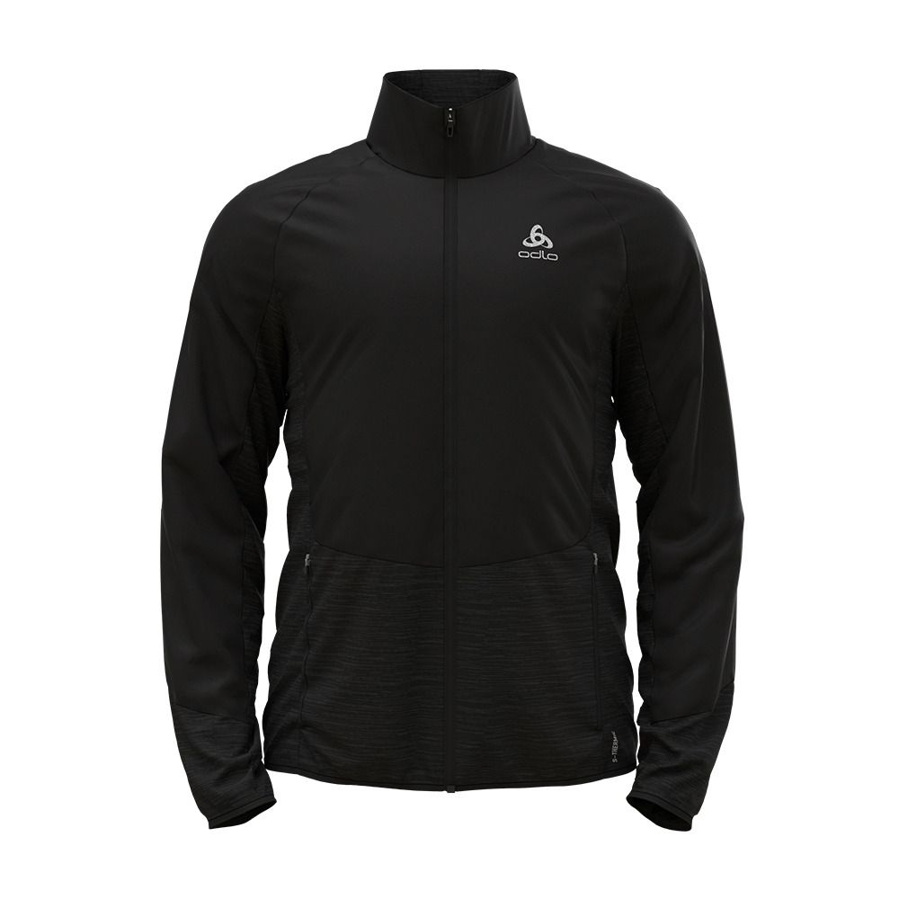 Odlo RUN EASY WARM HYBRID - Veste Homme black