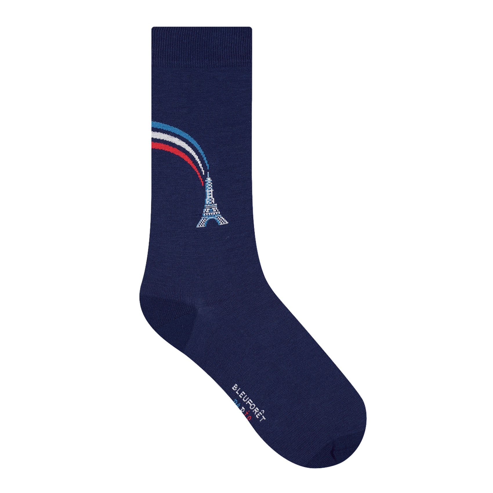 TOUR EIFFEL - Chaussettes imprimées en coton mélangé | Bleu