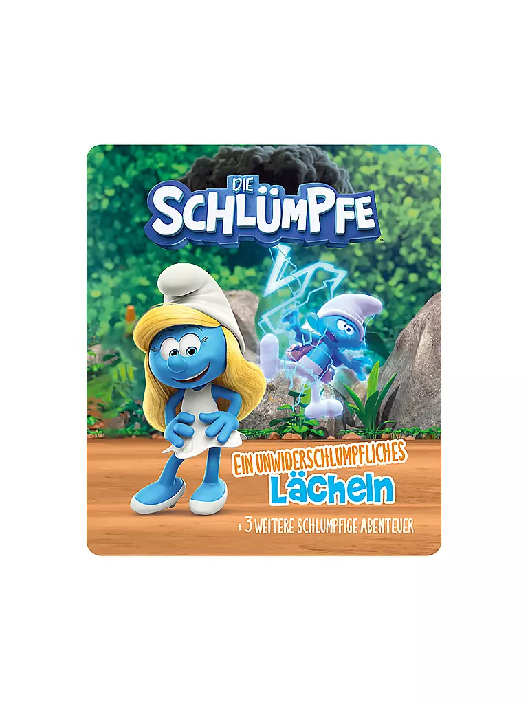 TONIES Hörfigur - Die Schlümpfe  - Ein unwiderschlumpfliches Lächeln & 3 weitere schlumpfige Abenteuer keine Farbe