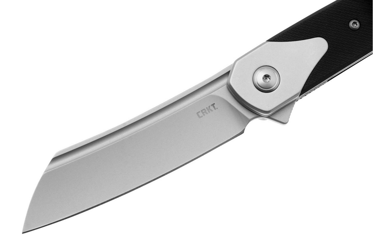 CRKT Viento 7135 Bead Blast D2, Black G10, zakmes, Richard Rogers design