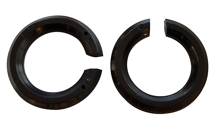 Lot 2 réducteurs de douille Tibelec noir ø44mm