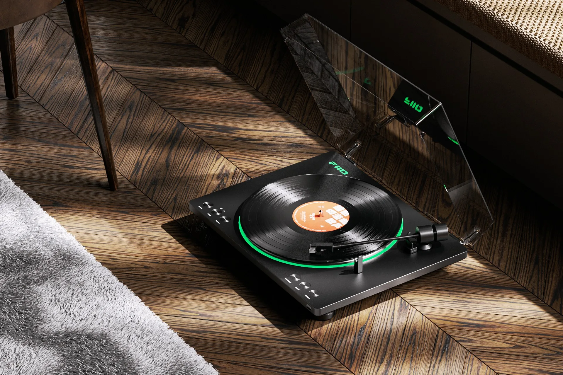 FiiO TT13 Noir Platines vinyle hi-fi