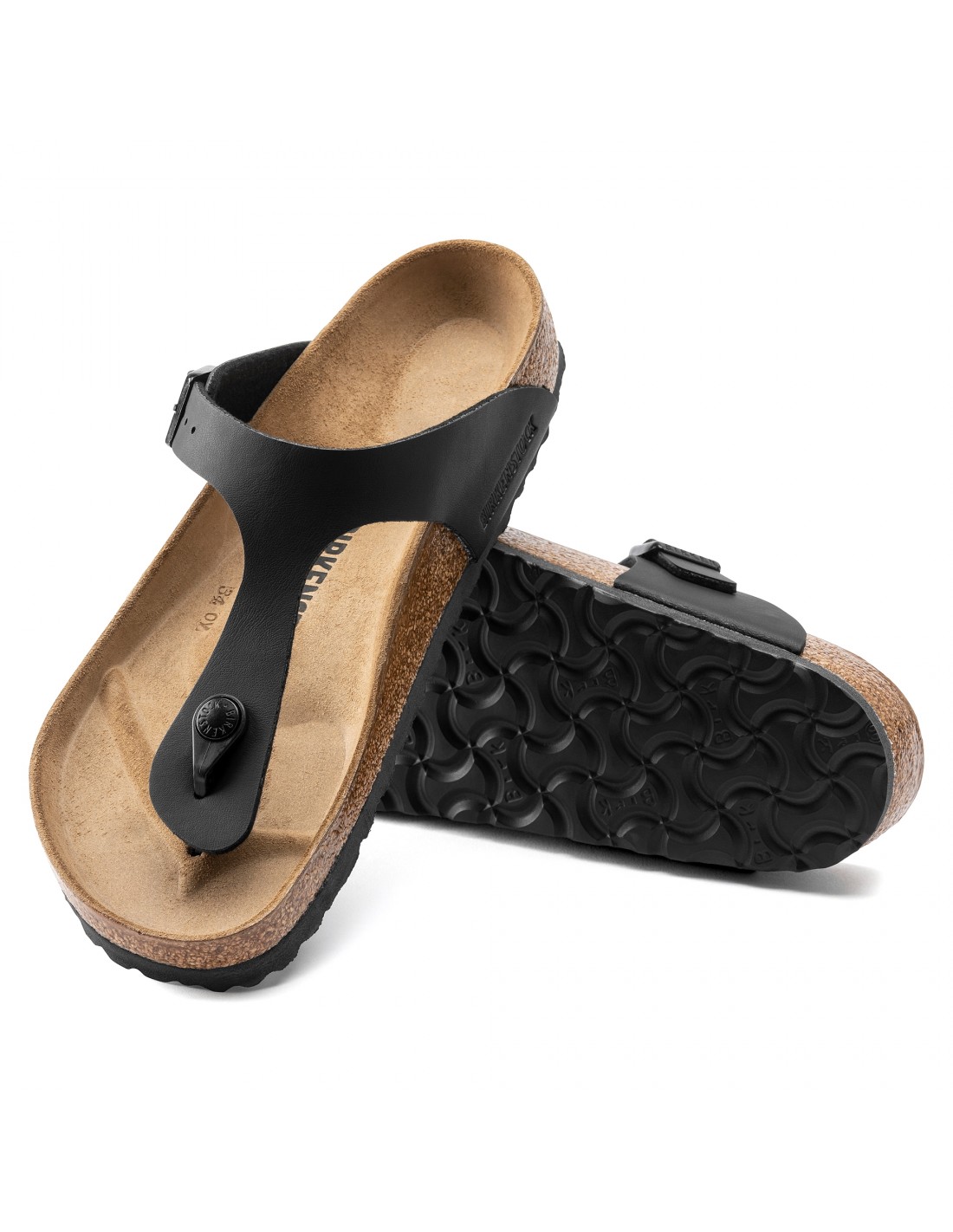 birkenstock Mules Femme Gizeh Bf Black
