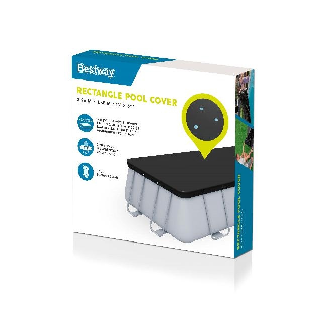 Bestway Cover Mistral Rechthoek 404 /412