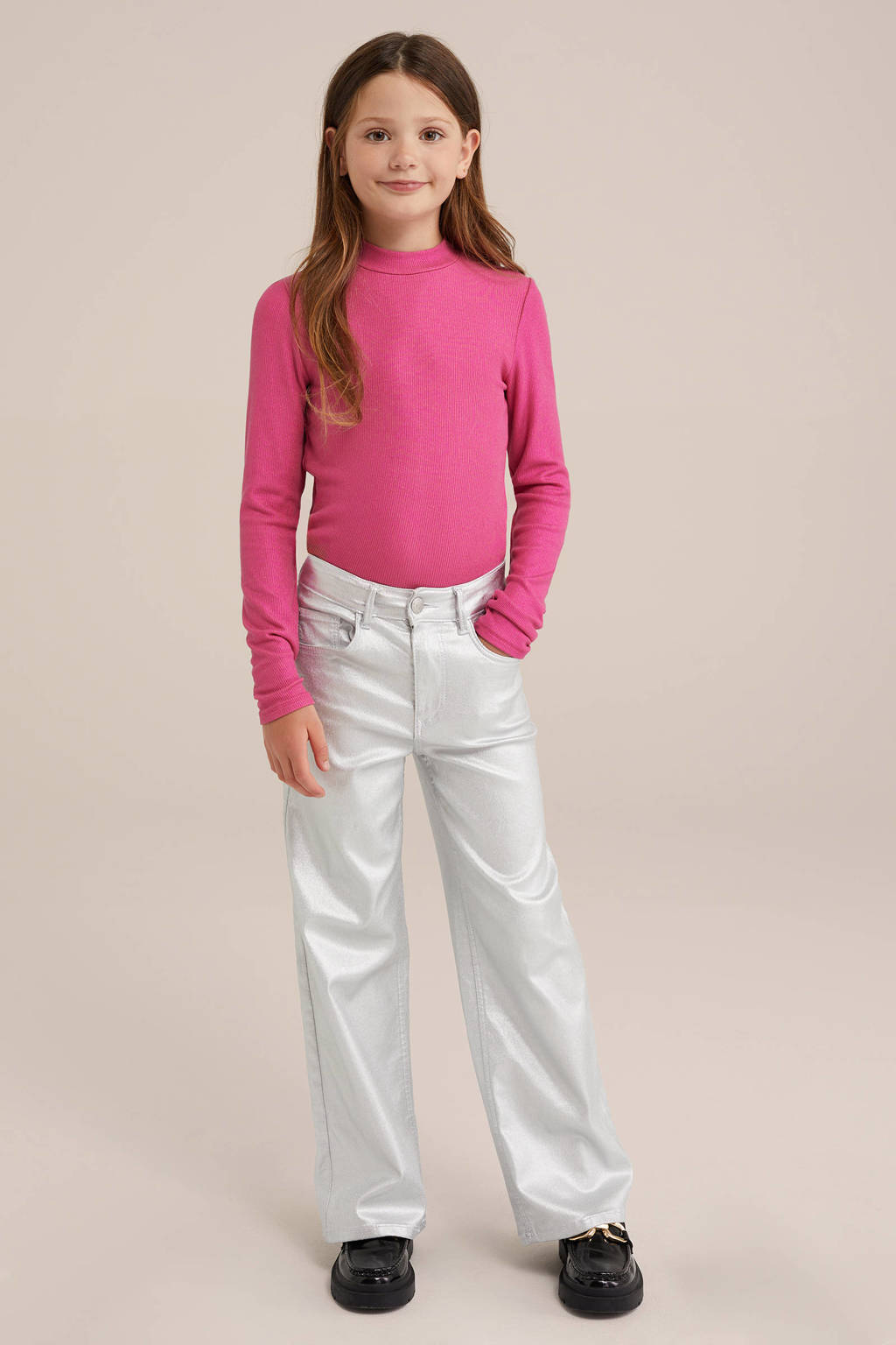 WE Fashion longsleeve roze