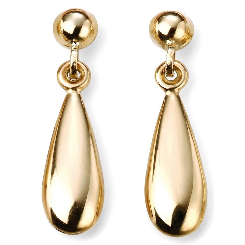 Boucle d'oreille goutte en Or 375/1000