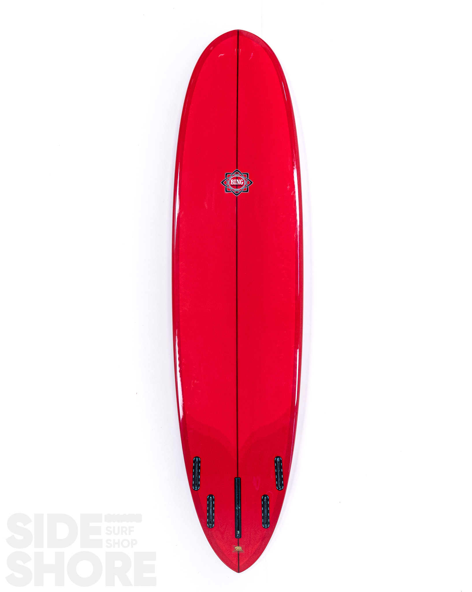 Bing Surfboards Collector - Tint Red  Volan   Polish - 7'10 x 22.31