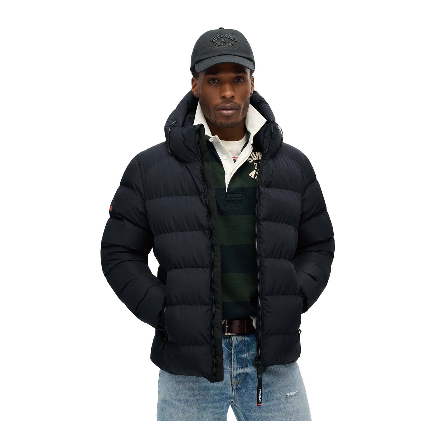 Superdry  Hooded Sports Puffer Jacket