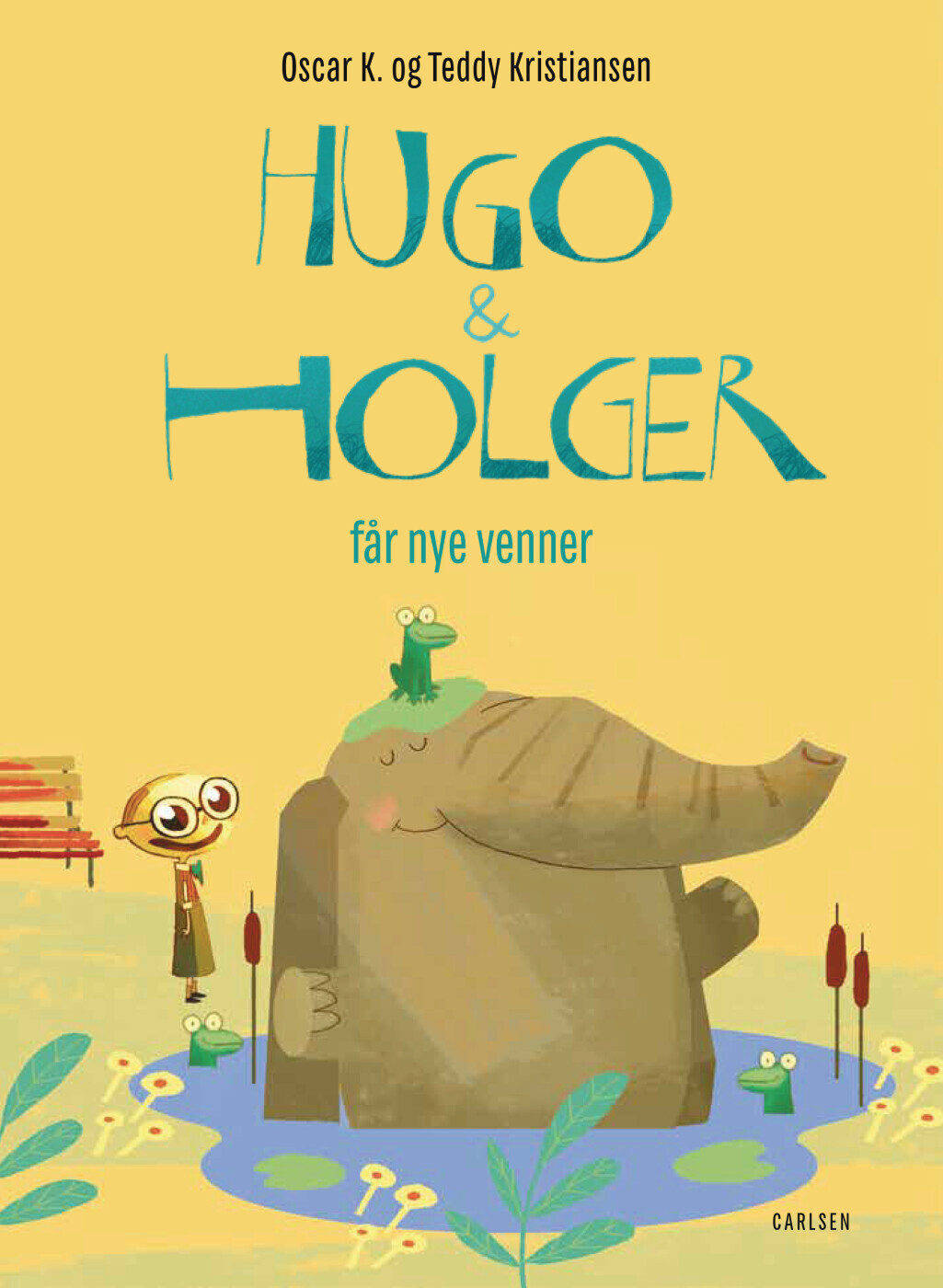 Hugo & Holger Får Nye Venner - Oscar K - Bog