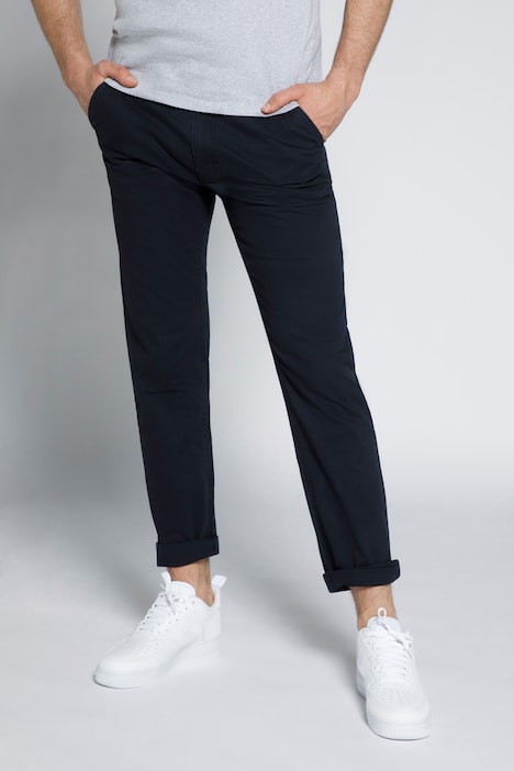 STHUGE Chino Hose, Bauchfit, Modern Straight Fit, 4 Pocket, bis Gr. 36