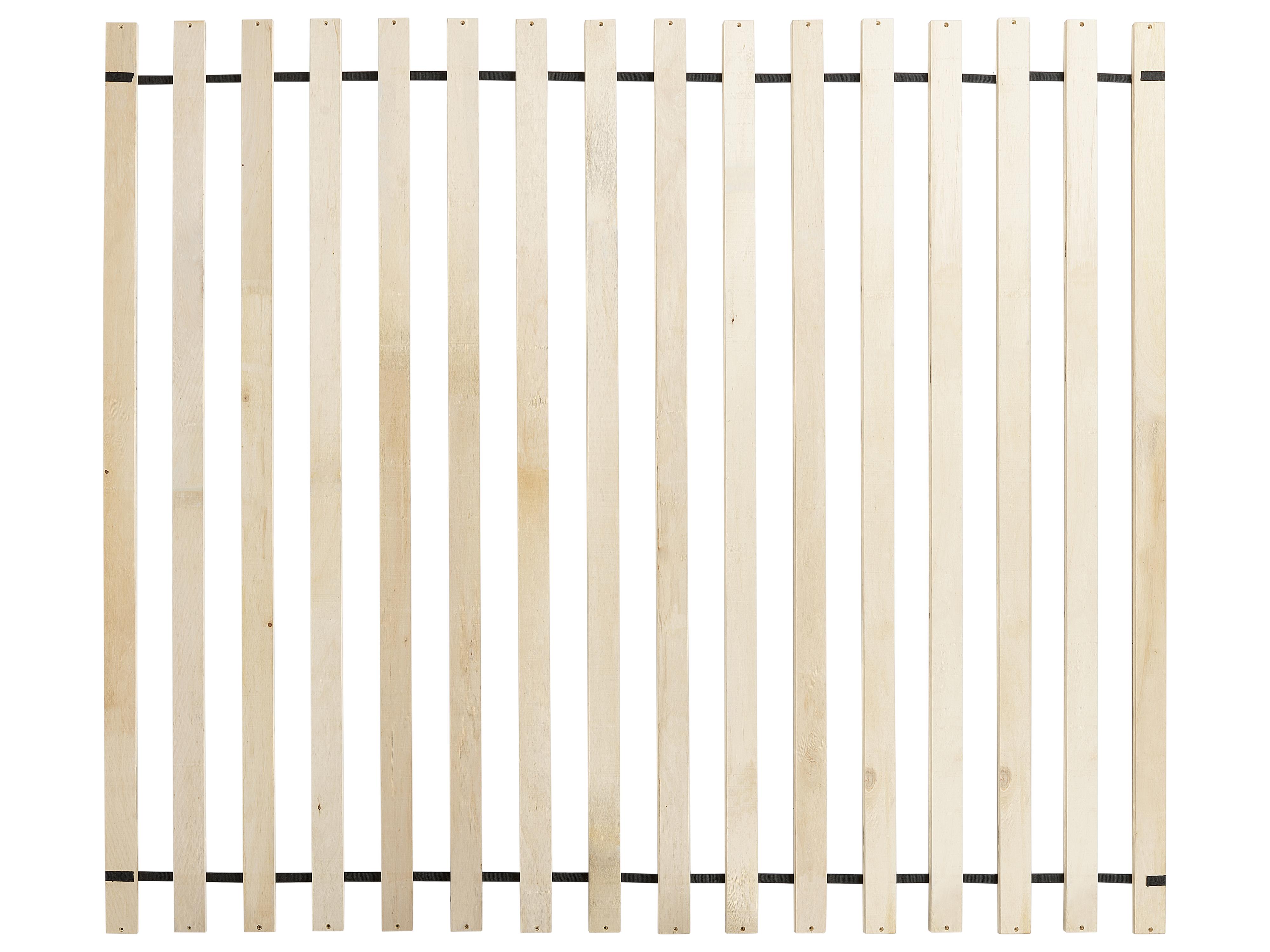 Bed Bouclé VALOGNES 180 x 200 cm Bruin