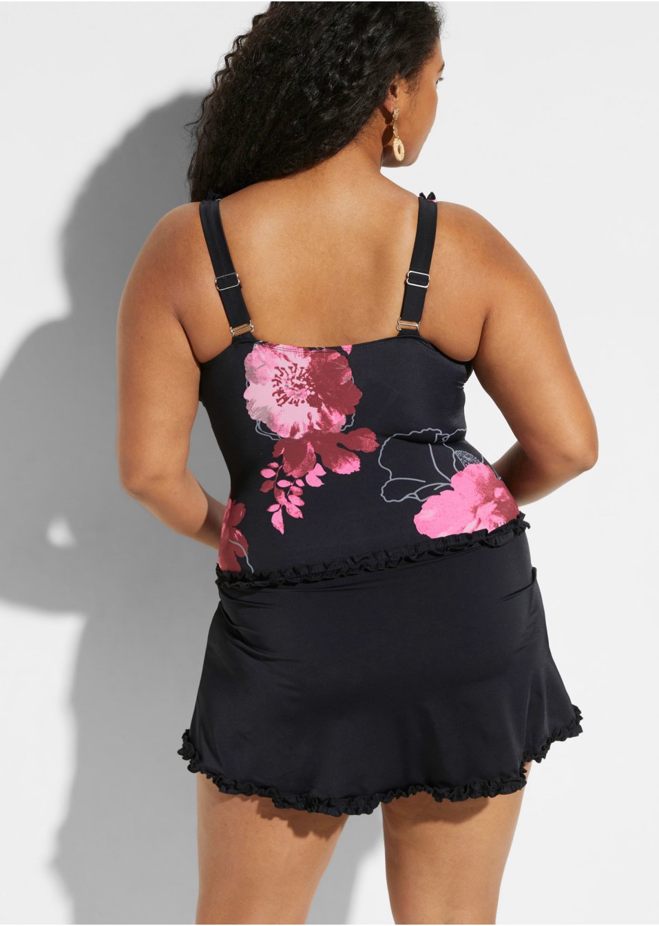 Robe de bain sculptante avec effet sculptant léger